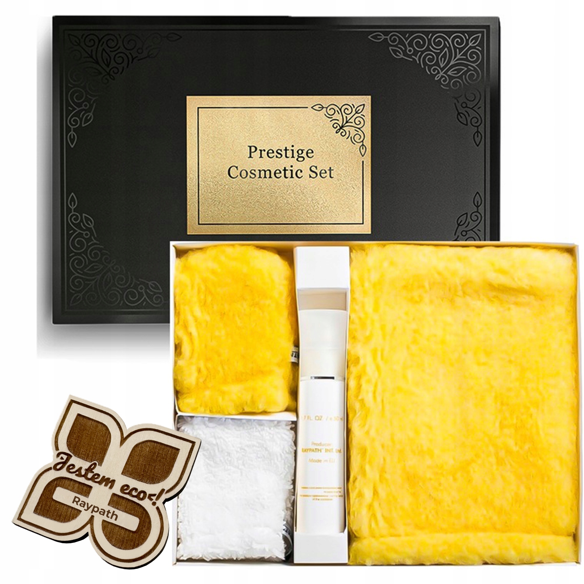 Zestaw kosmetyczny Raypath Eco Body Care do demakijażu i peelingu