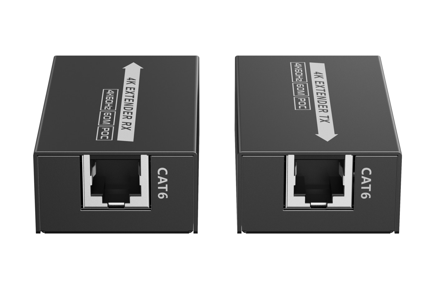 PremiumCord extender Hdmi 2.0 na 60m přes jeden kabel Cat6/6a/7, 4Kx2K@60Hz