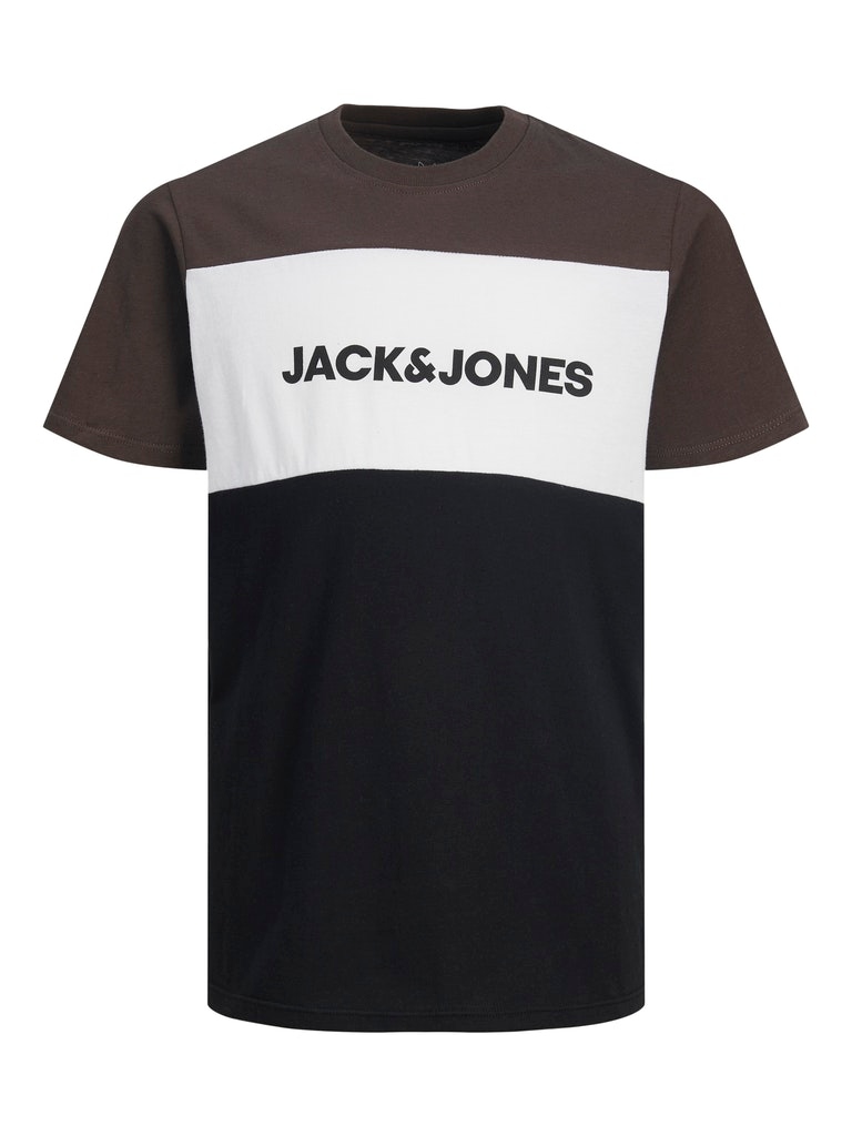 

T-shirty chłopięcy JackJones Jjelogo Blocking r152