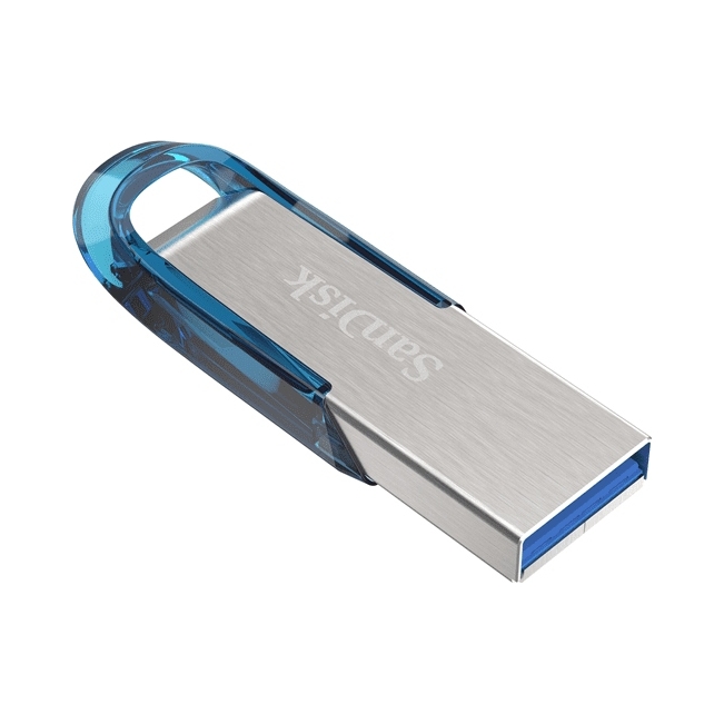 Pendrive SanDisk Ultra Flair 128 Gb Usb 3.0 niebieski