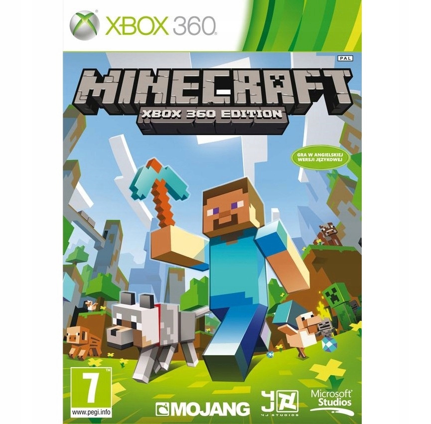 Minecraft Xbox 360 gra cyfrowa do pobrania na dysk konsoli