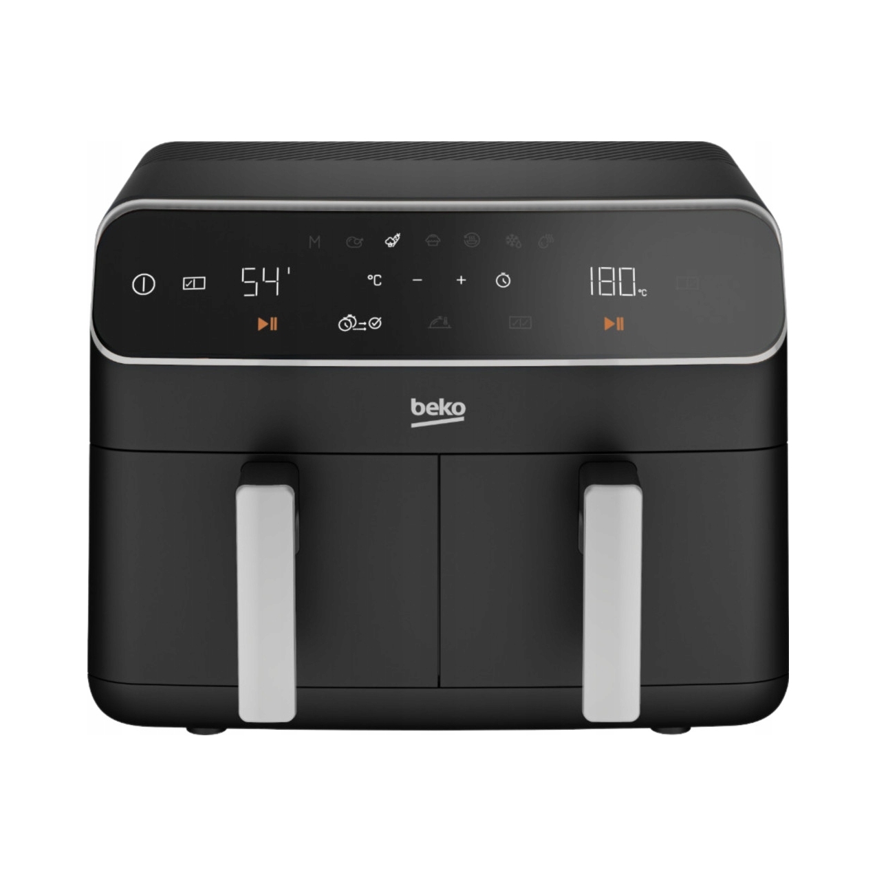 Frytkownica beztłuszczowa Beko Frl 5388 B 2400 W dwie komory