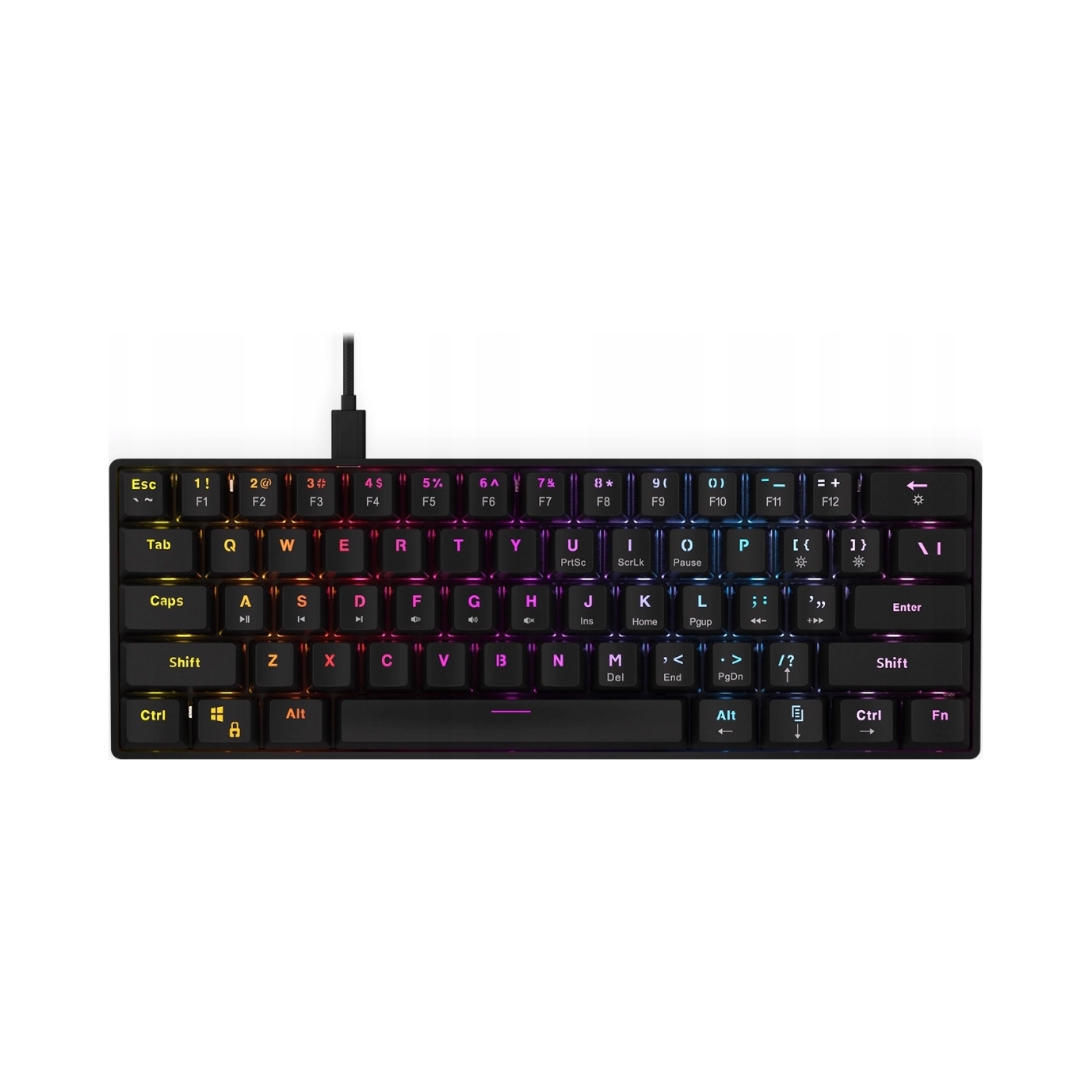 Klawiatura Krux Qara 60% Rgb