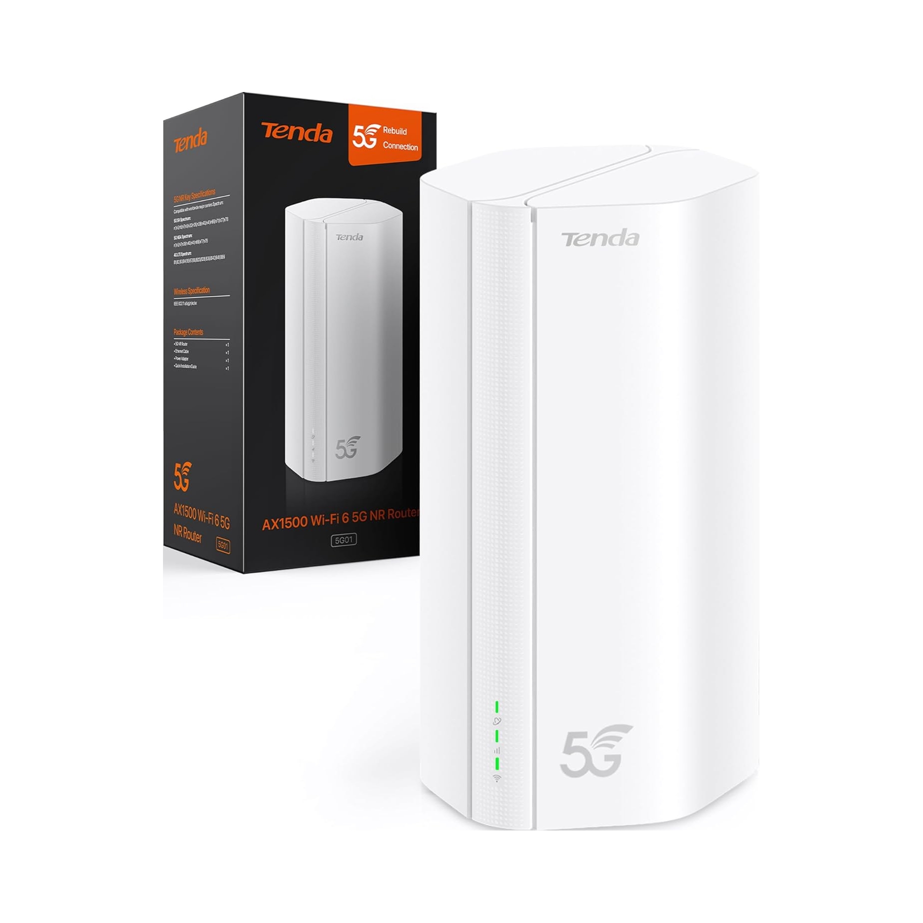 Router Tenda 5G01 802.11ax (Wi-Fi 6)
