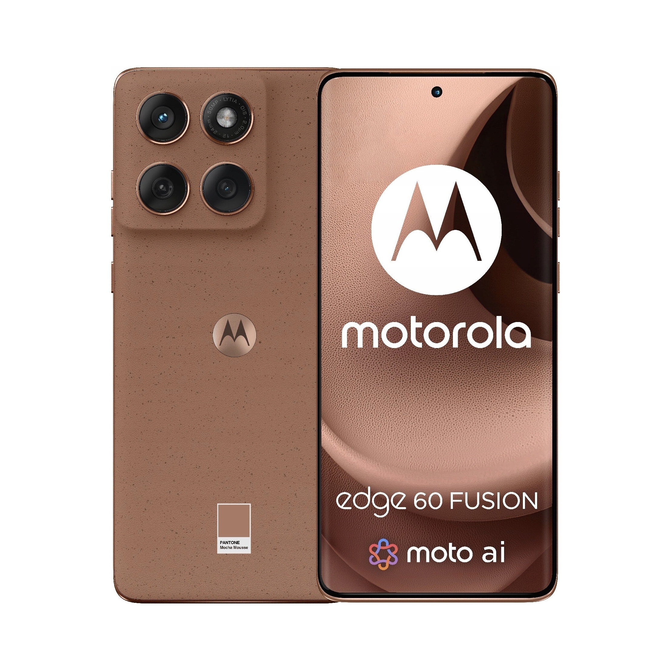 Smartfon Motorola edge 60 fusion 5G 8/256GB Mocha Mousse 120Hz
