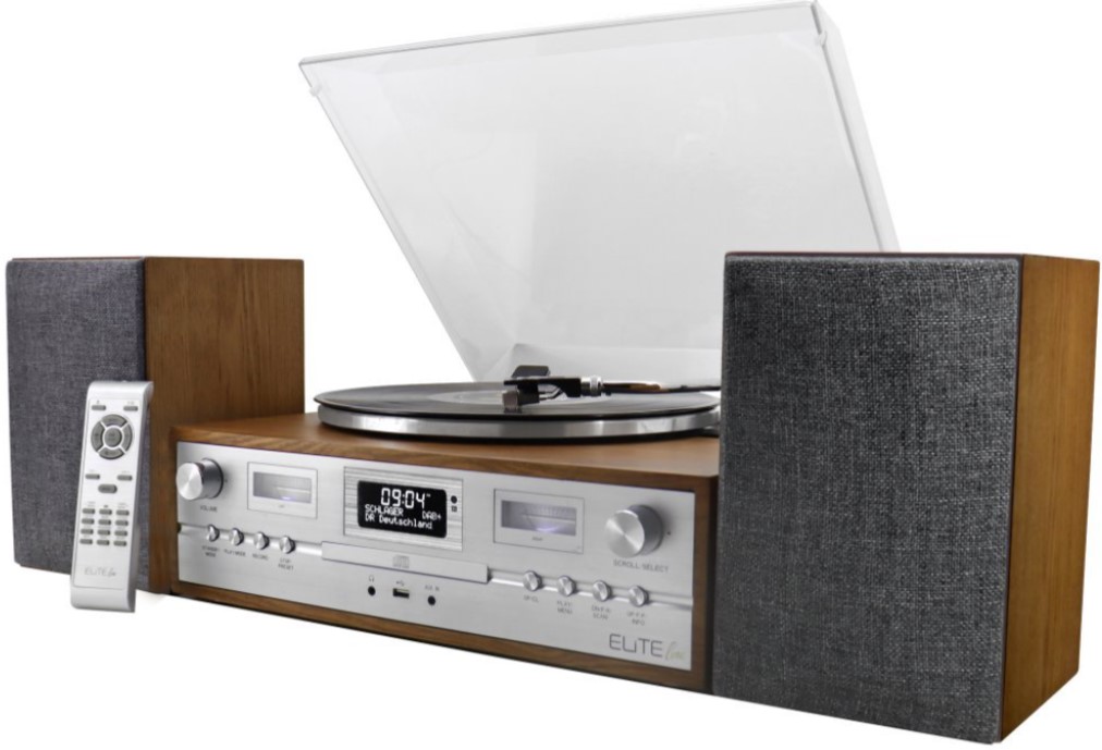 Soundmaster PL895 radio Dab+/fm CD/MP3 Usb Bluetooth gramofon Bt zegar