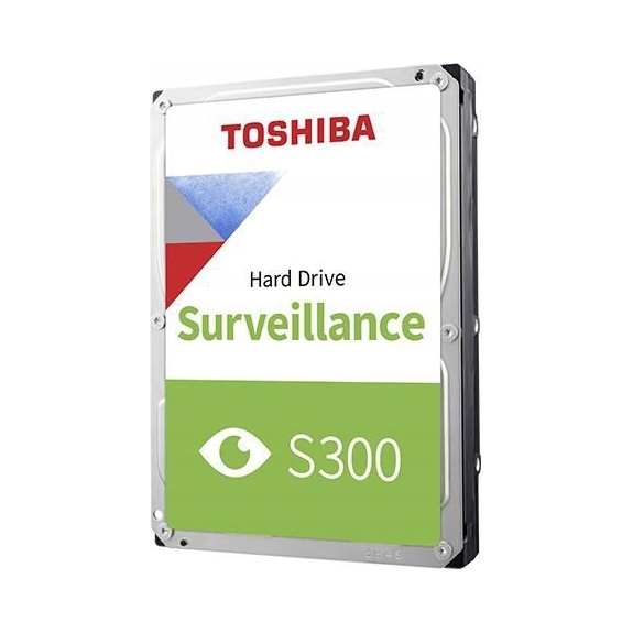 HDD Video Surveillance TOSHIBA S300 6TB SMR, 3.5'', SATA, TBW: 180 — 2