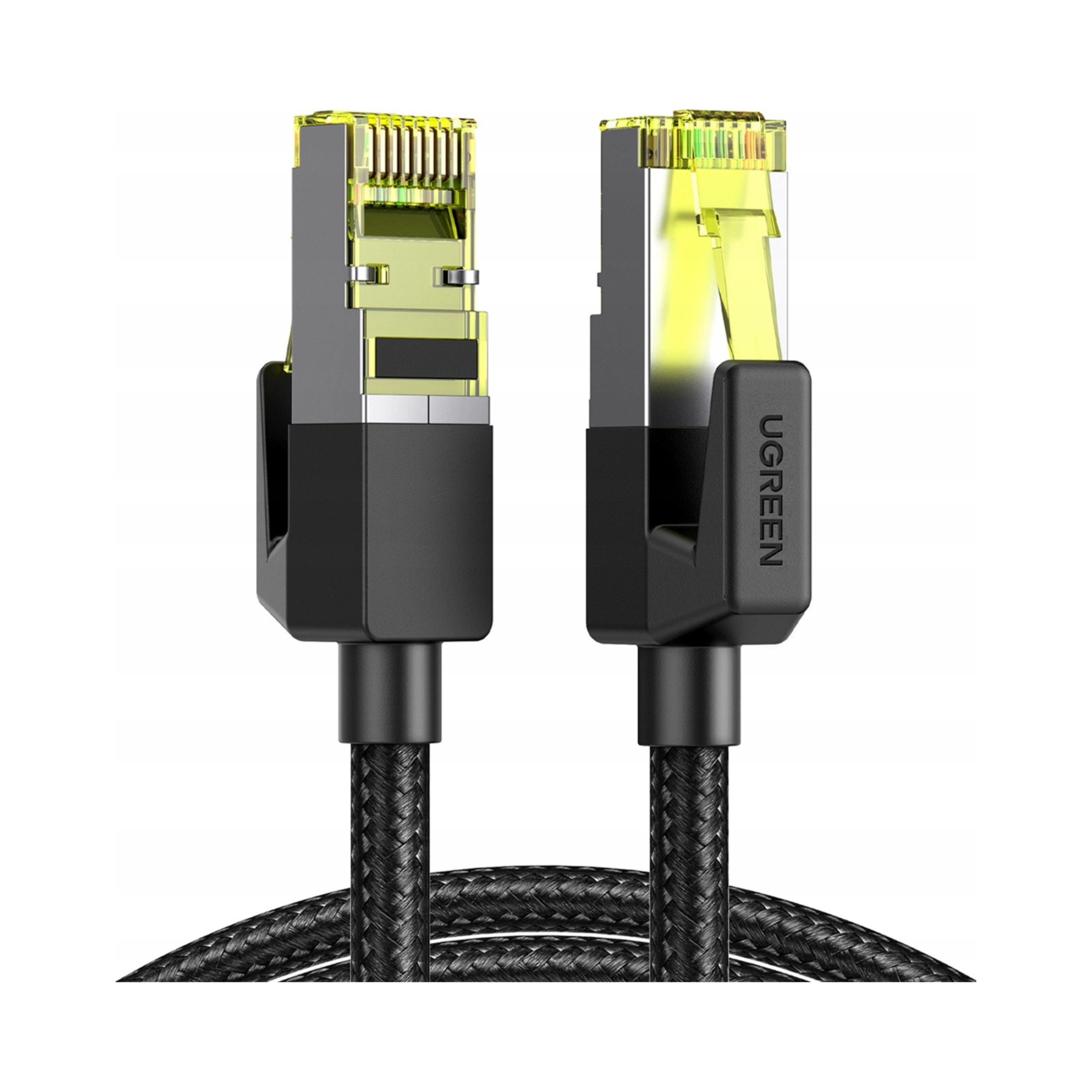 UGREEN NW150 Ethernet RJ45 Cat.7 F/FTP 3m Czarny