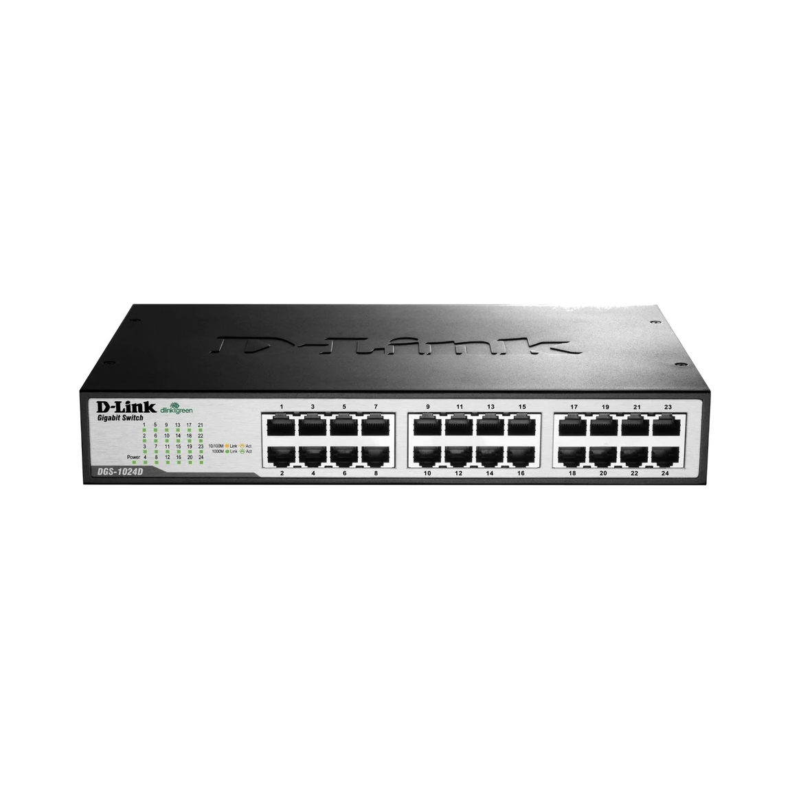 Switch 24portový D-Link DGS-1024D Gigabitový pre montáž do skriňa 19"