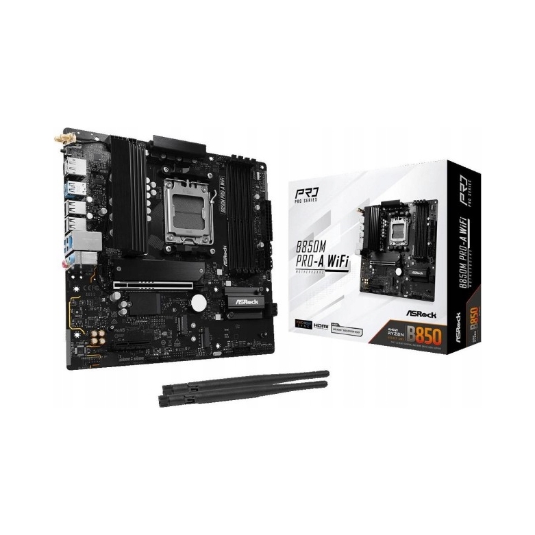 Základná doska Micro Atx ASRock B850 Pro-A WiFi Amd B850 pätica AM5