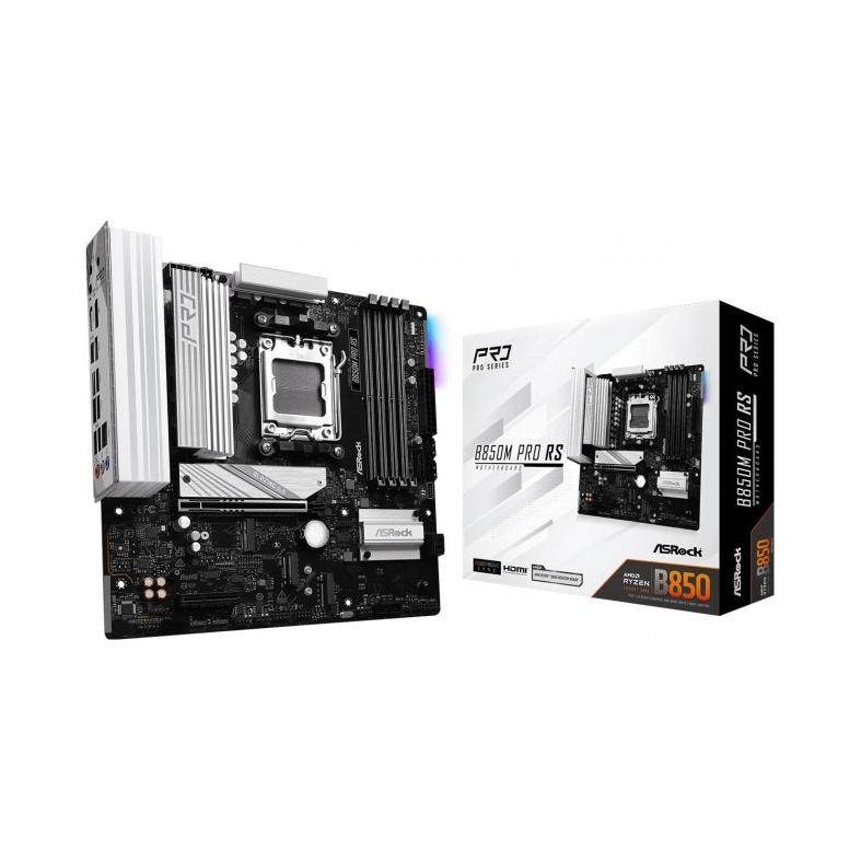Základná doska ASRock B850M Pre Rs DDR5 SATA3 M.2 USB3.1 PCIe5.0 AM5 mATX