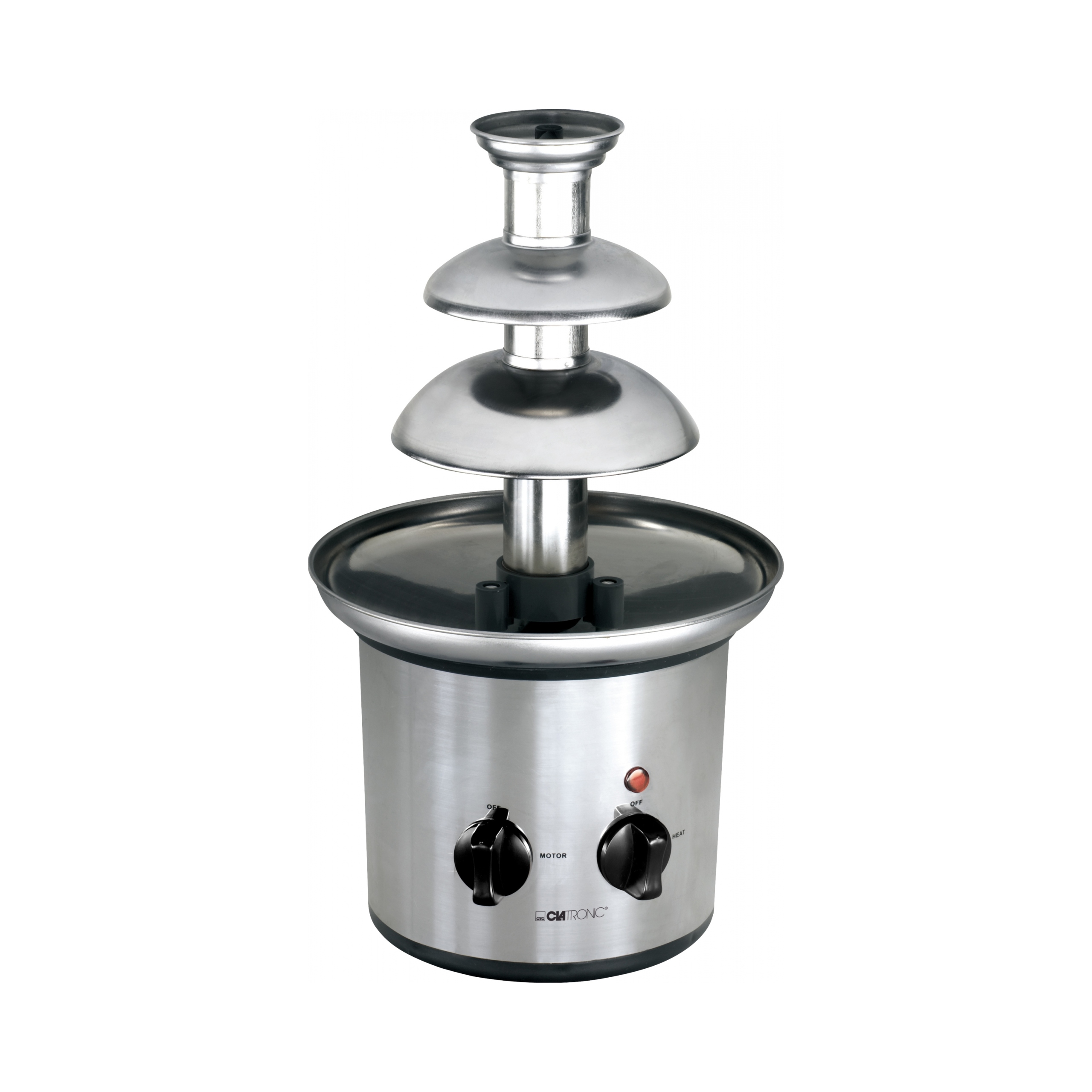2× Fontanna do czekolady Clatronic SKB 3248 srebrny/szary 170 W