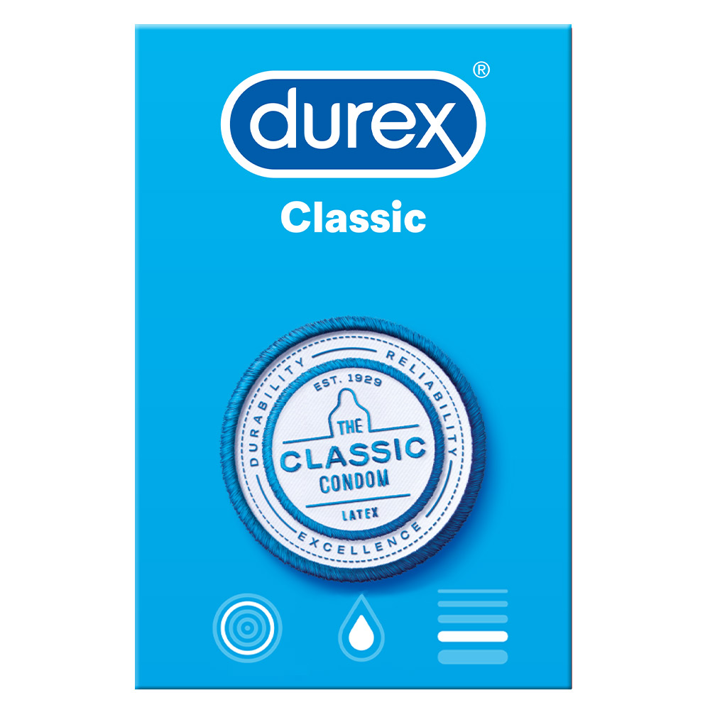 

Durex Classic Prezerwatywy klasyczne 12 sztuk