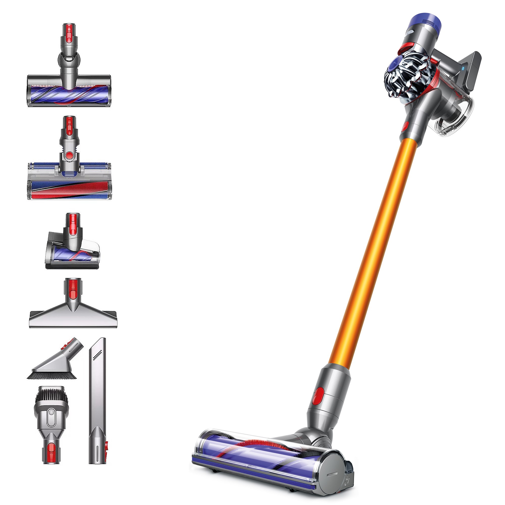 Vertikálny vysávač Dyson V8 Absolute zlatý