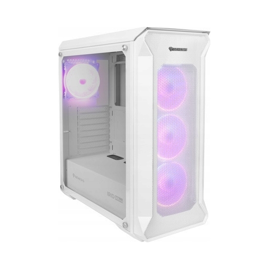 Počítačová Skriňa Genesis Irid 505 Argb Midi s oknom, biele
