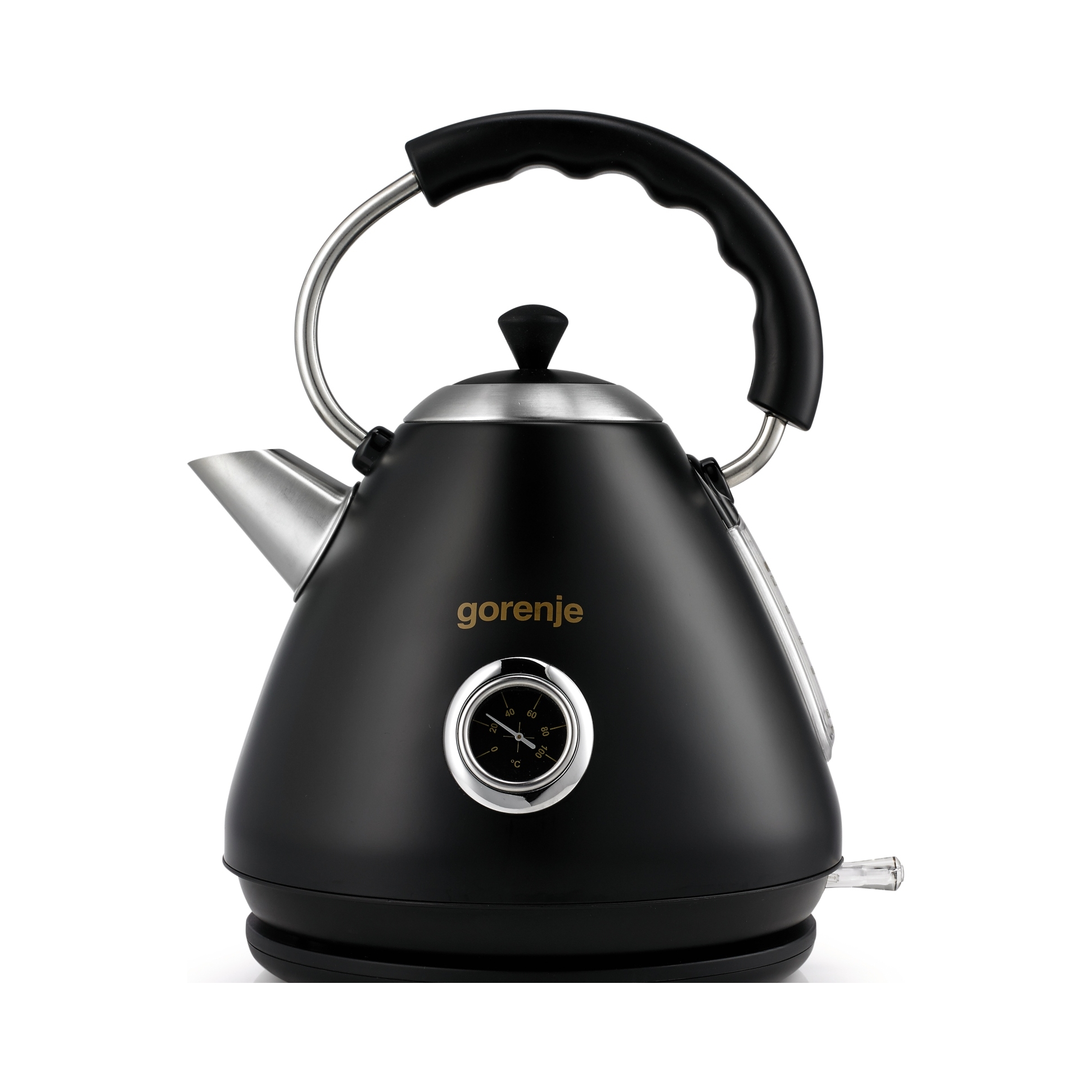 Czajnik elektryczny Gorenje K17CLBK 2200 W 1,7 l czarny Termometr