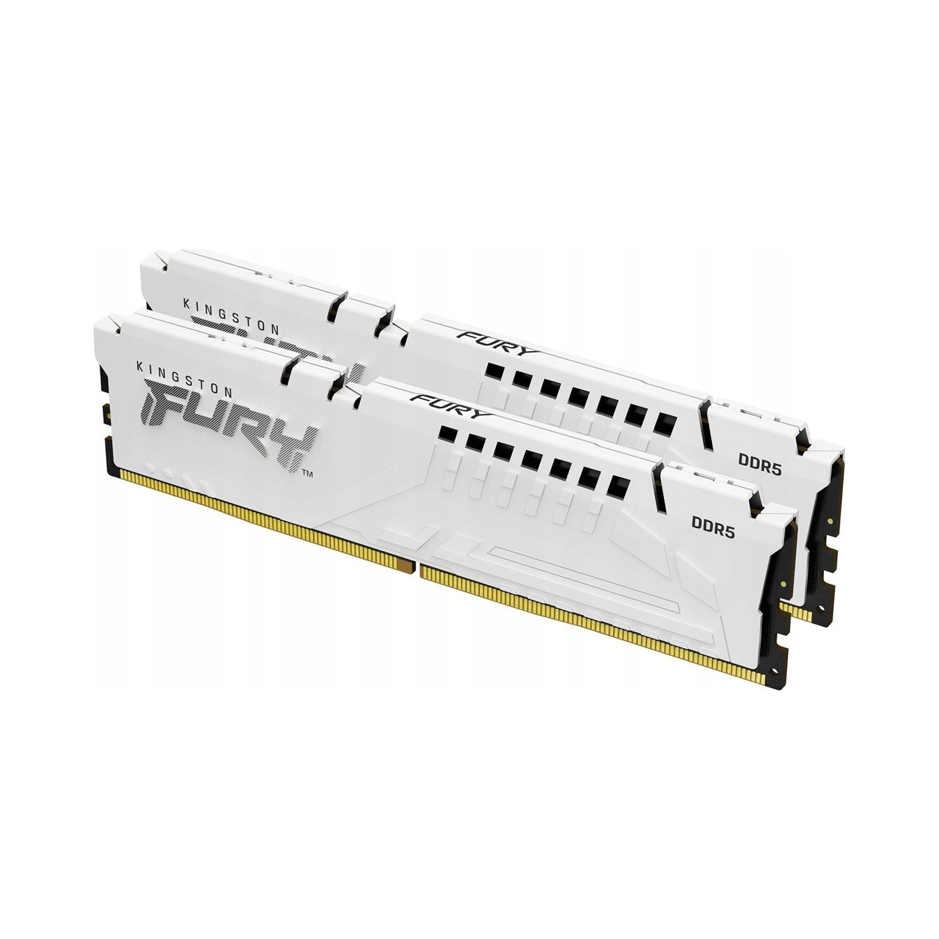 Pamäť Ram Kingston Fury Beast DDR5 64GB (2 x 32GB) 6000MHz CL30 Expo biela