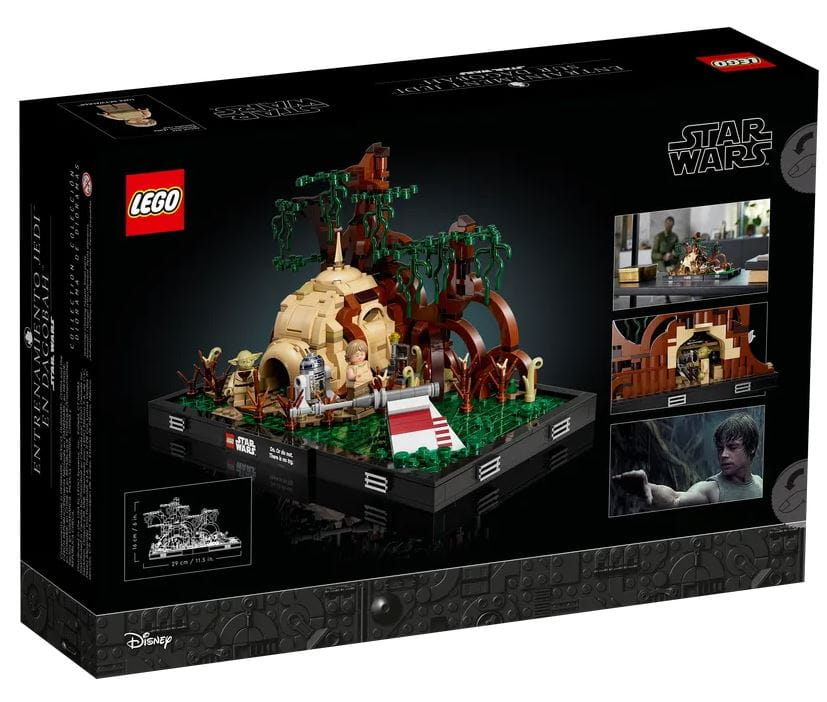 Lego Star Wars 75330 Diorama: Výcvik Jediů