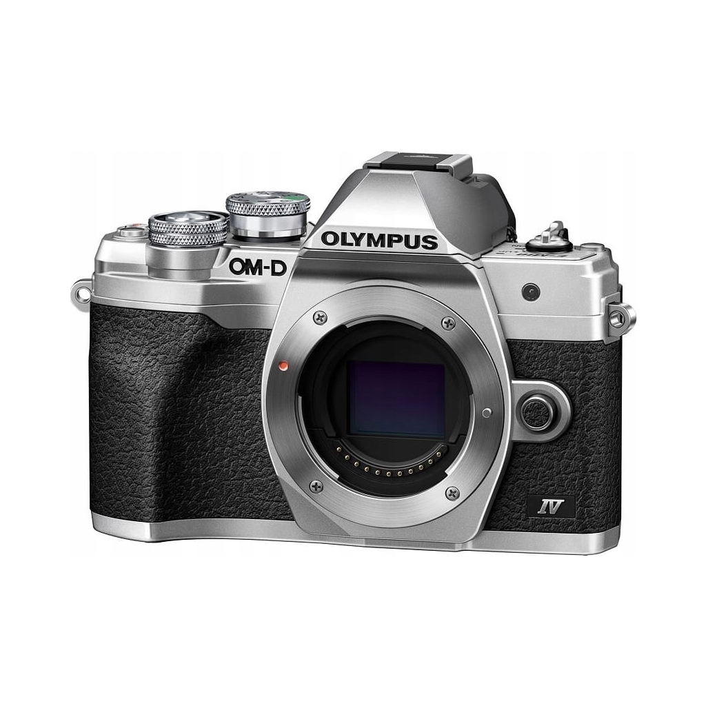 Olympus Om-d E-M10 Mark IV tělo stříbrné