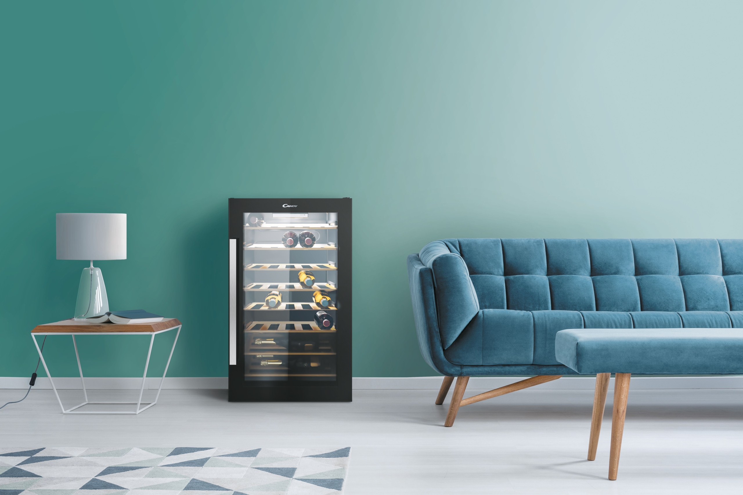 Candy | Wine Cooler | CWC 154 EEL/NF | Energy efficiency class G | Free a Szerokość produktu 49 cm