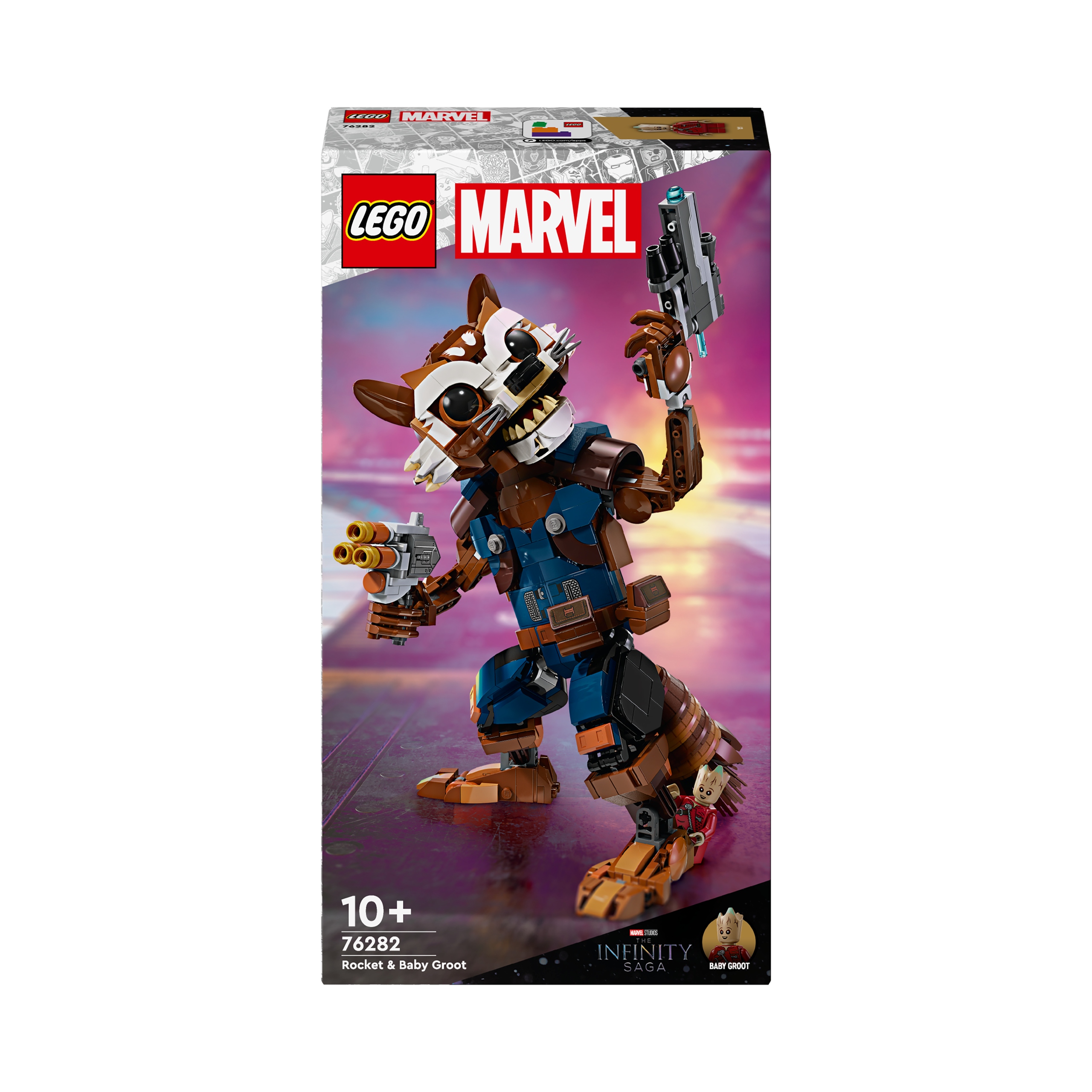 Lego Marvel Heroes 76282 Raketa a malý Groot