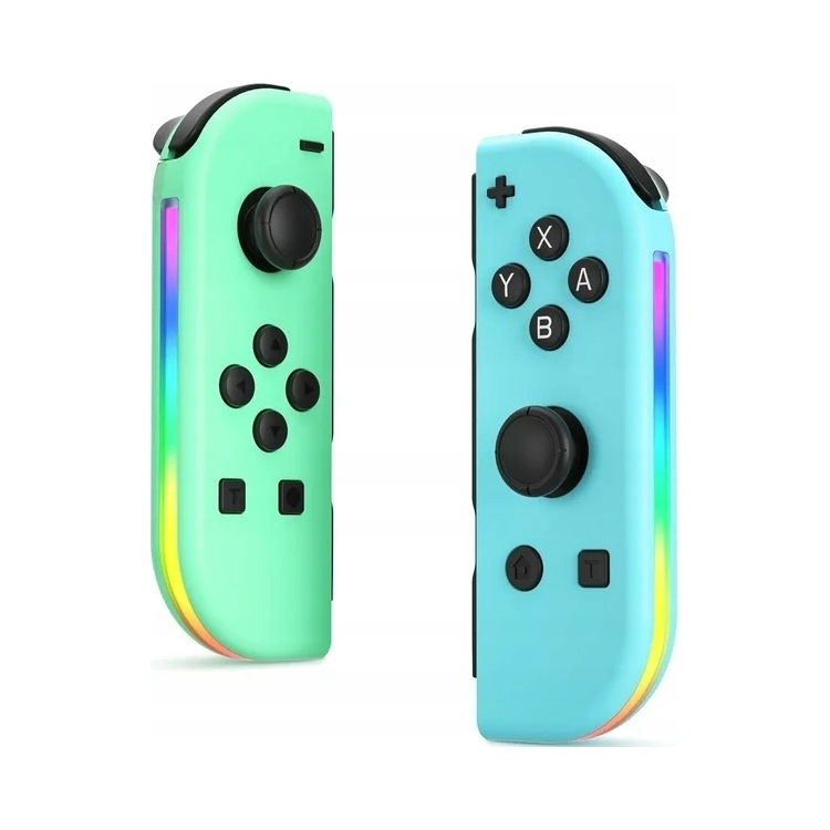 Kontroler do gier bezprzewodowy Bluetooth wielokolorowy do Nintendo Switch