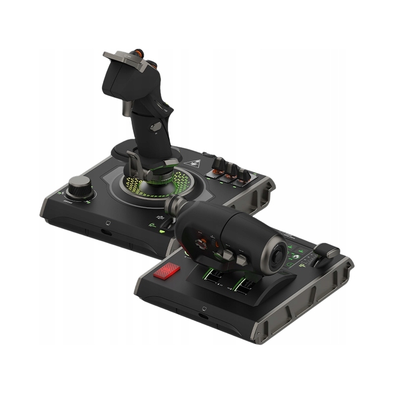 Kontroler joystick Turtle Beach czarny przewodowy do symulacji lotów Pc