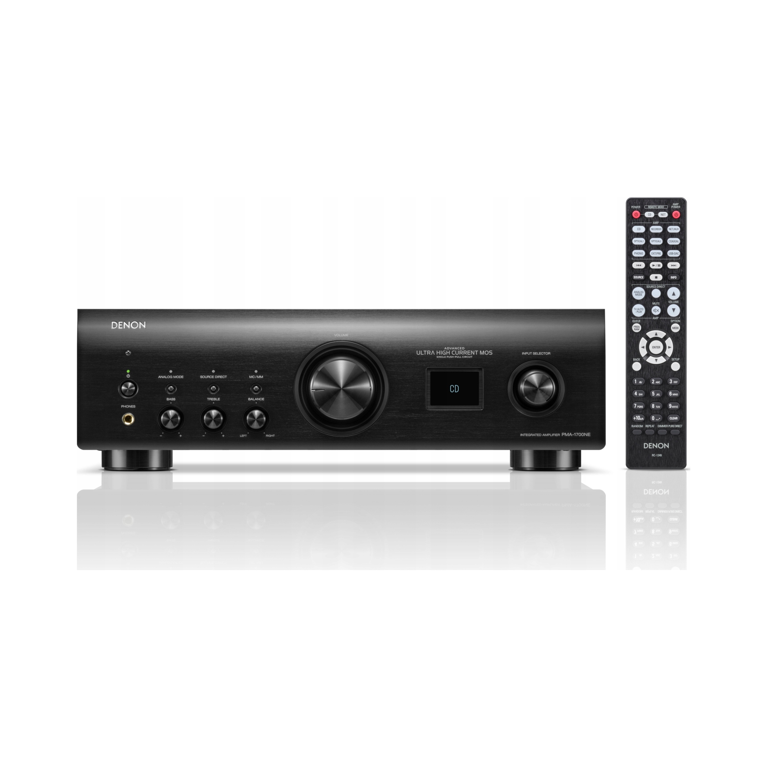 Denon PMA-1700NE čierny stereo zosilňovač