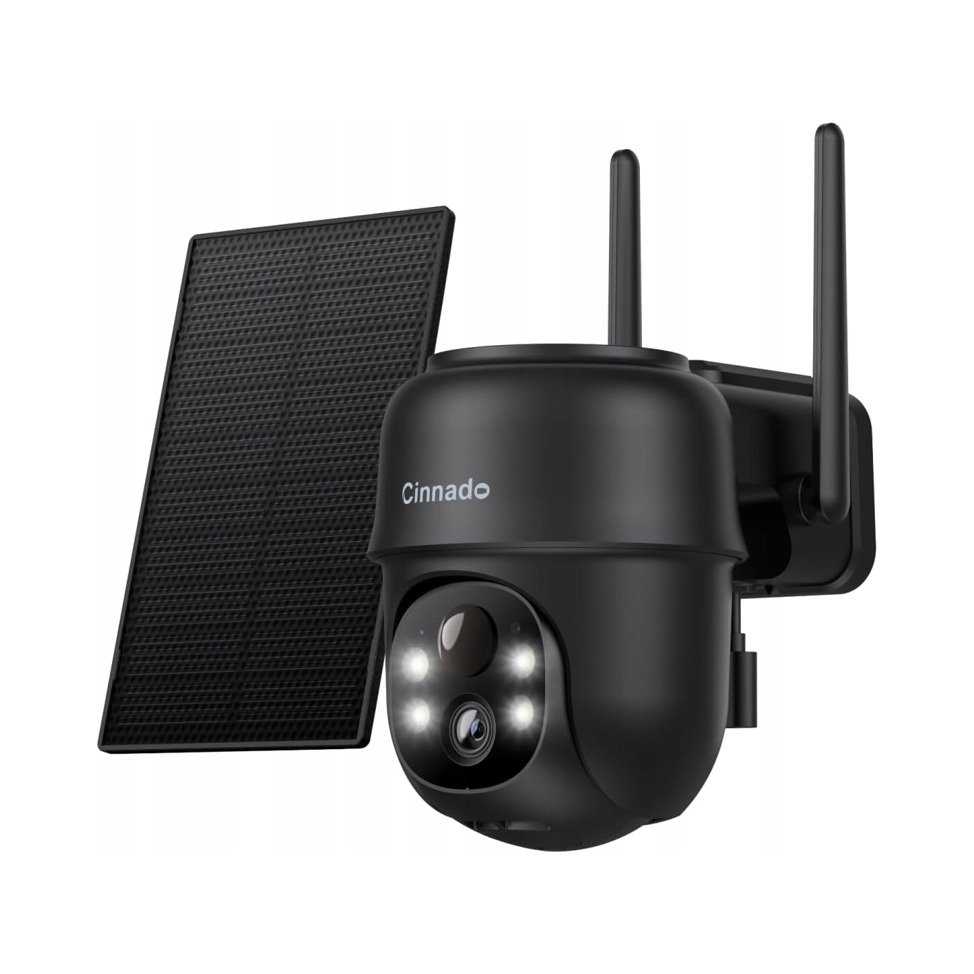 Venkovní bezdrátová monitorovací kamera Cinnado 360 2K se solárním panelem