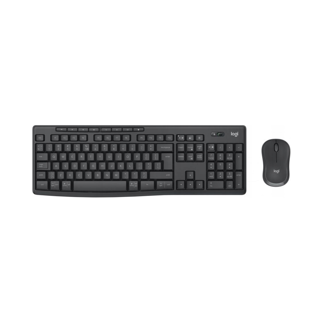 Zestaw klawiatura i mysz Logitech MK370 szary