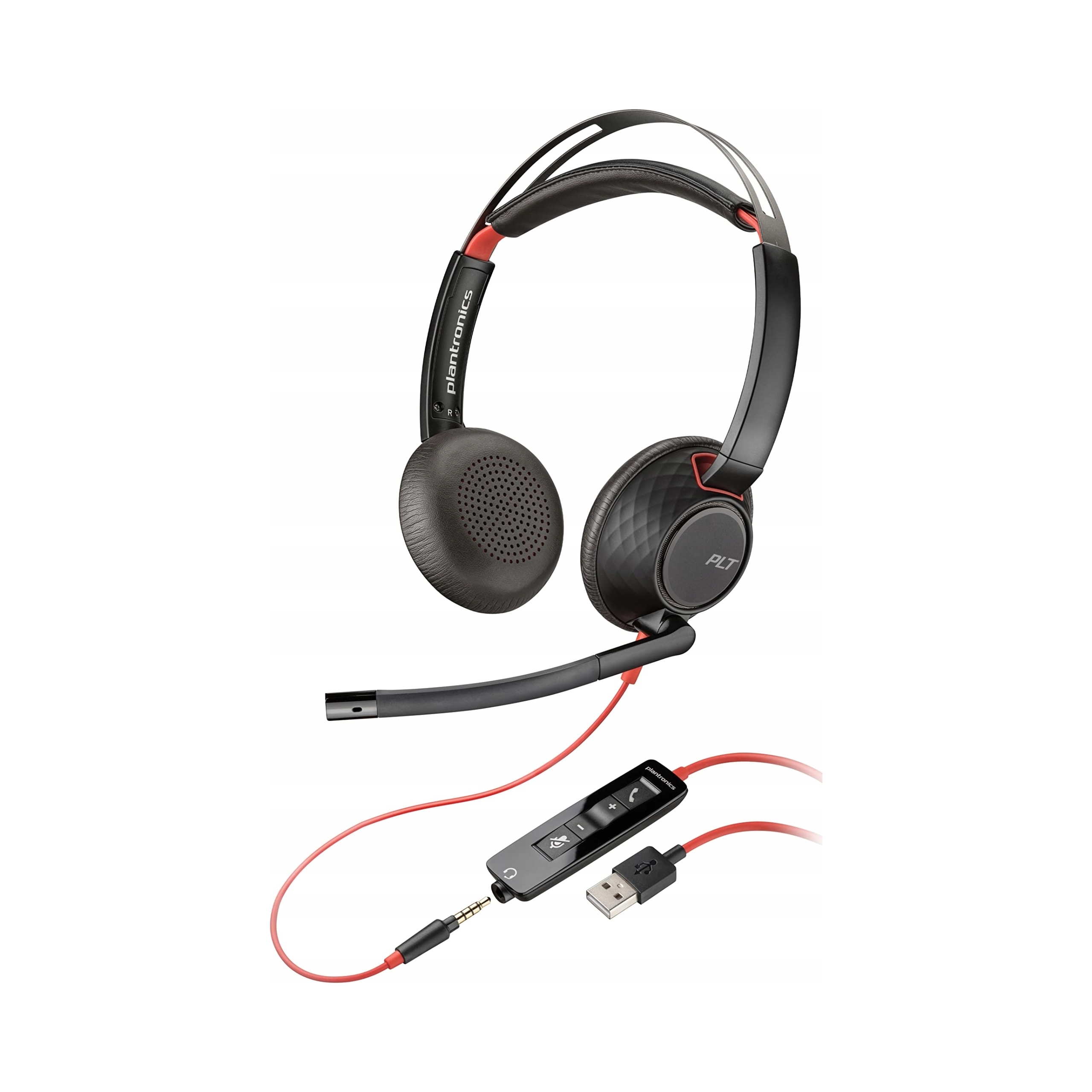 Slúchadlá cez uši Poly Blackwire 5220