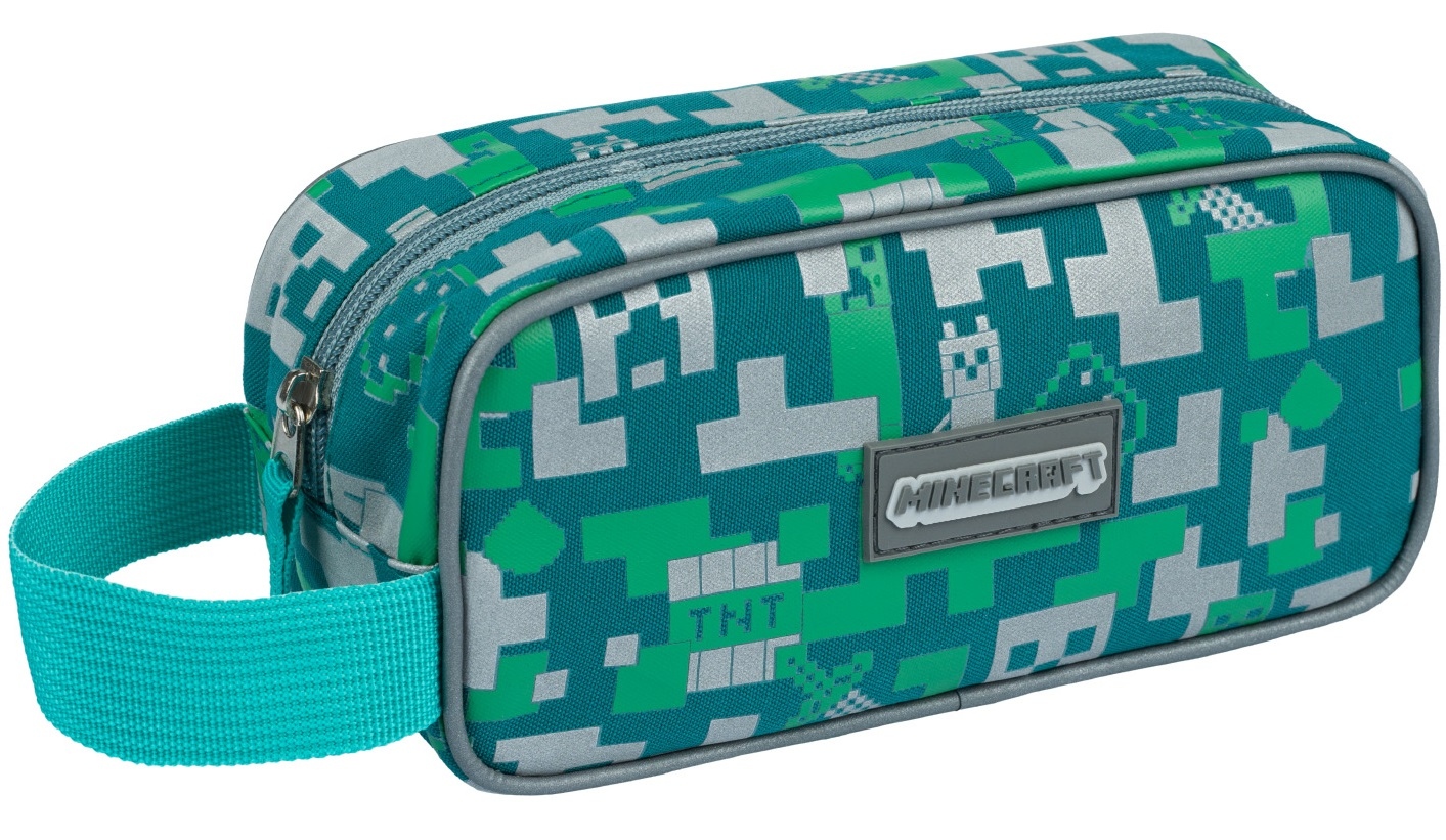 BAAGL Minecraft piórnik Silver Creeper