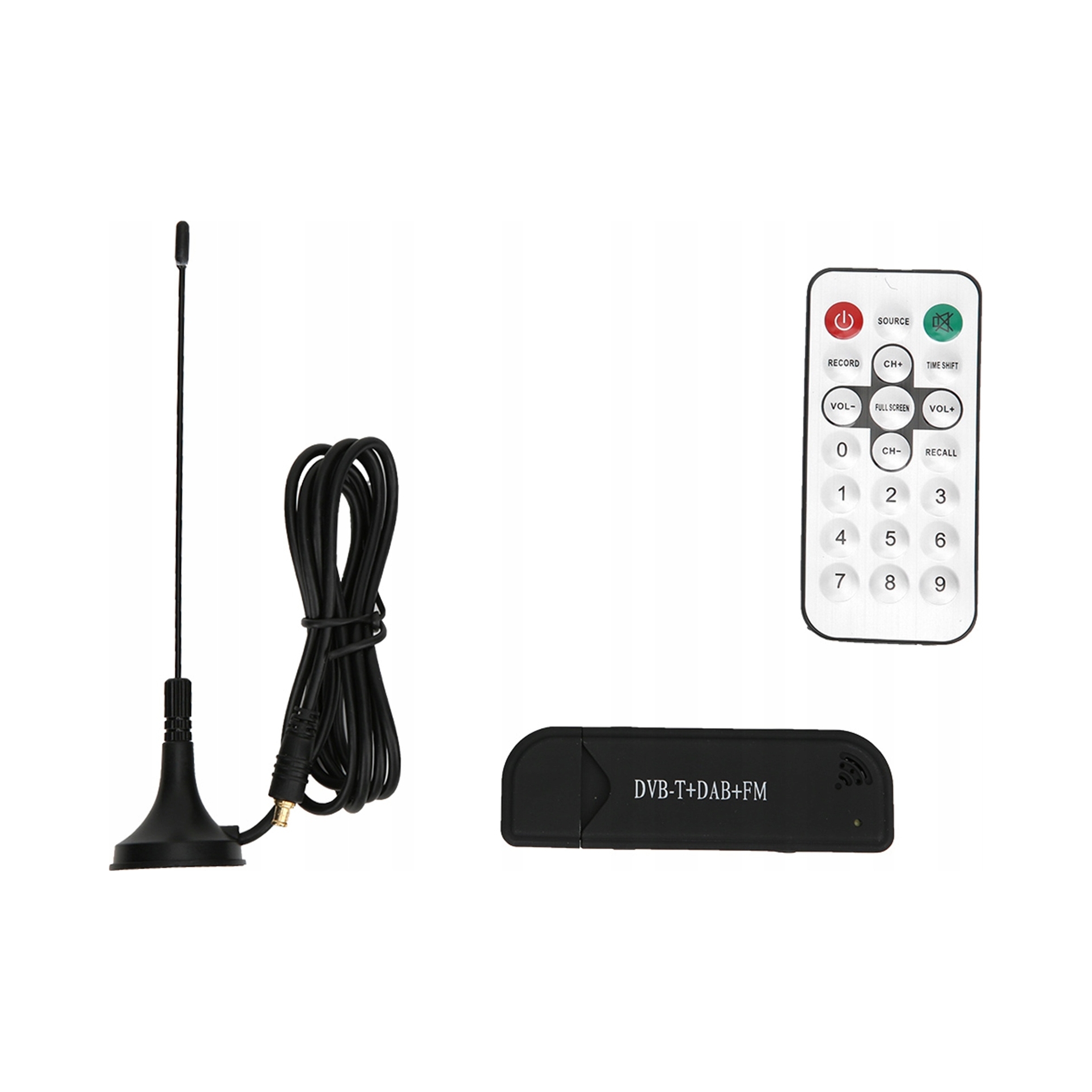 RTL2832U Usb Dvb T Fm Sdr Přijímač Dálkový Ovladač