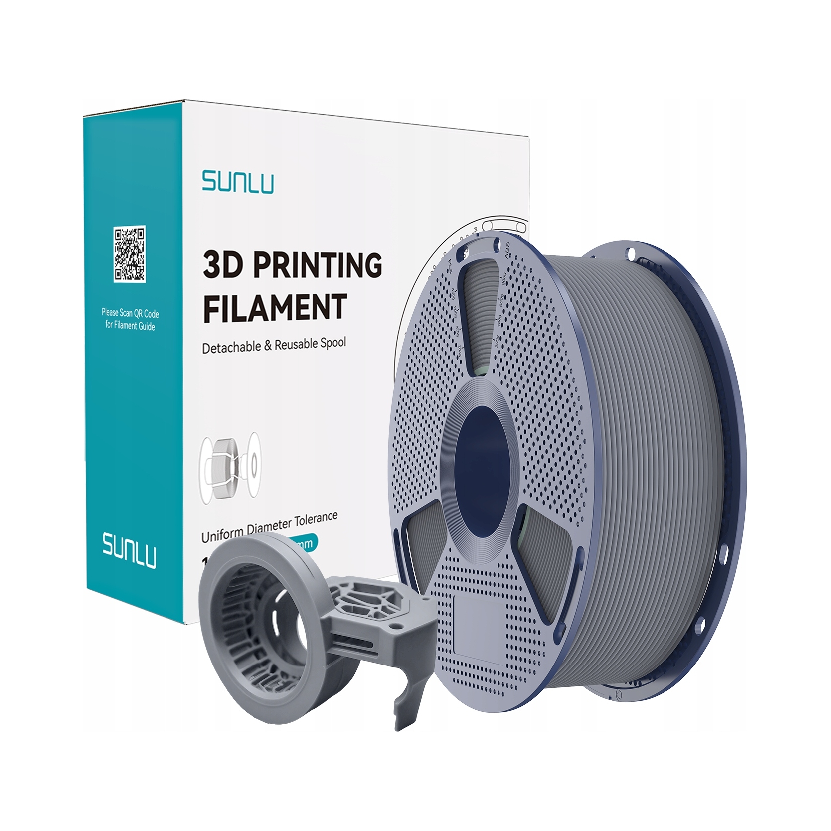 Filament Sunlu Petg High- Speed Matte 1. 75mm 1kg (szary) Sunlu