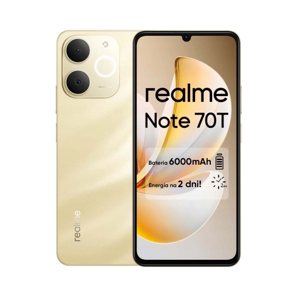 Smartfon realme Note 70T 4/128GB Beach Gold