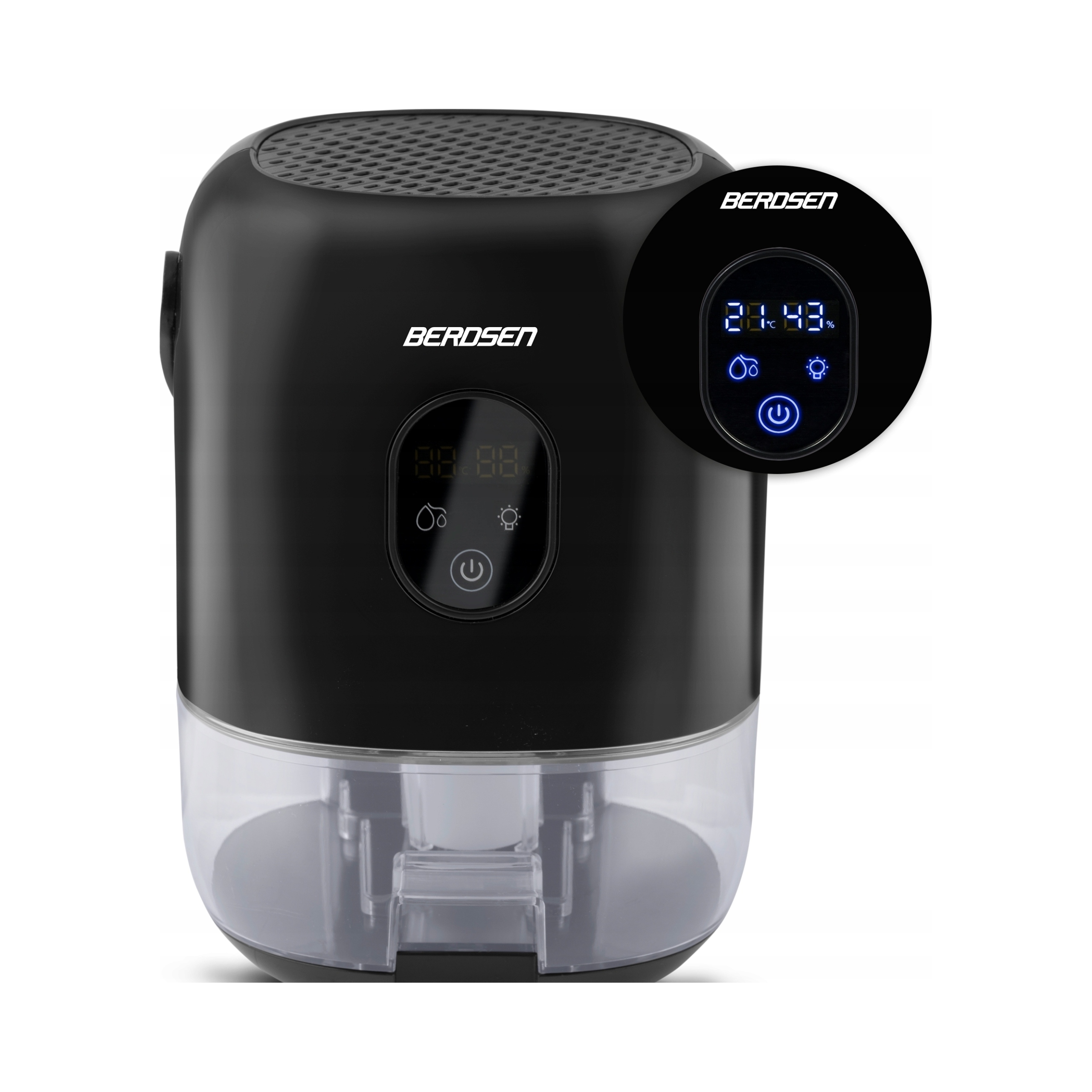 Odvlhčovač vzduchu pohlcovač vlhkosti 10B 22,5W Tichý Výkonný