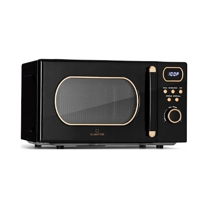Kuchenka mikrofalowa Klarstein Julieta czarna 20 l 800 W grill 700 W