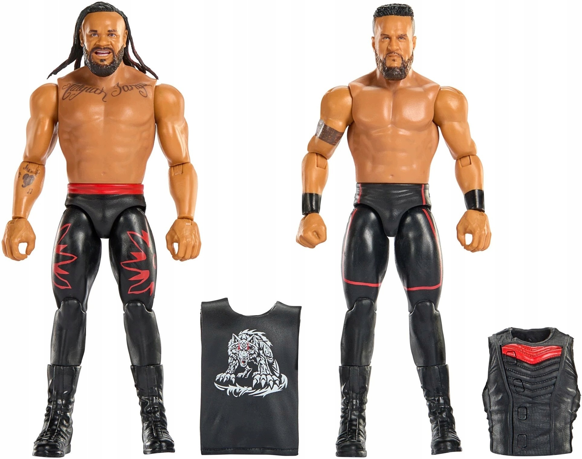 Wwe Main Event Showdown 2pak Figurki Tama Tonga vs Jacob Fatu JHJ56 Wwe