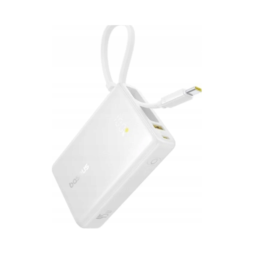 Powerbank Baseus PicoGo 10000mAh 45W z wbudowanym kablem i wyświetlaczem