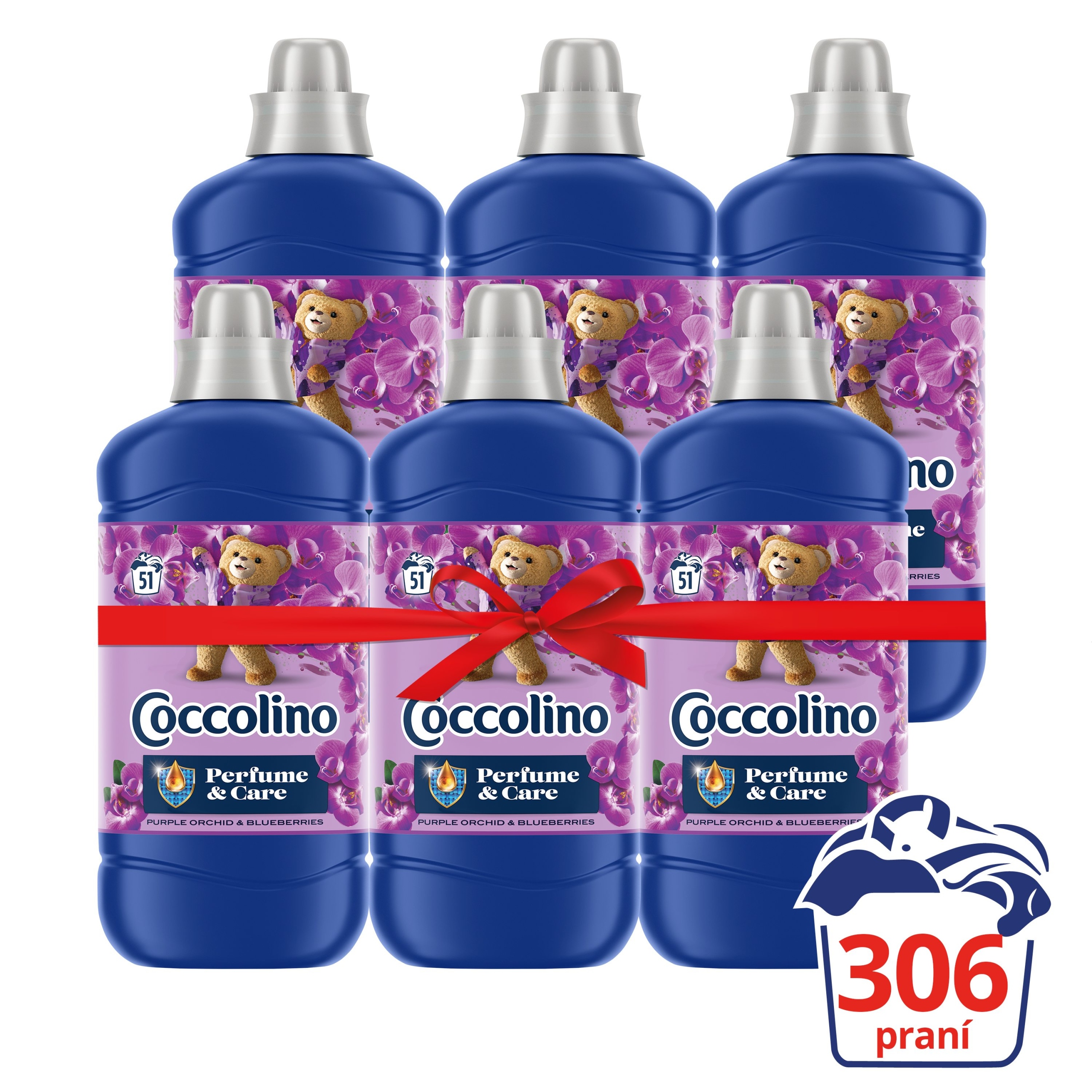 Levně Aviváž Coccolino Purple Orchid 7,65l (306 praní)