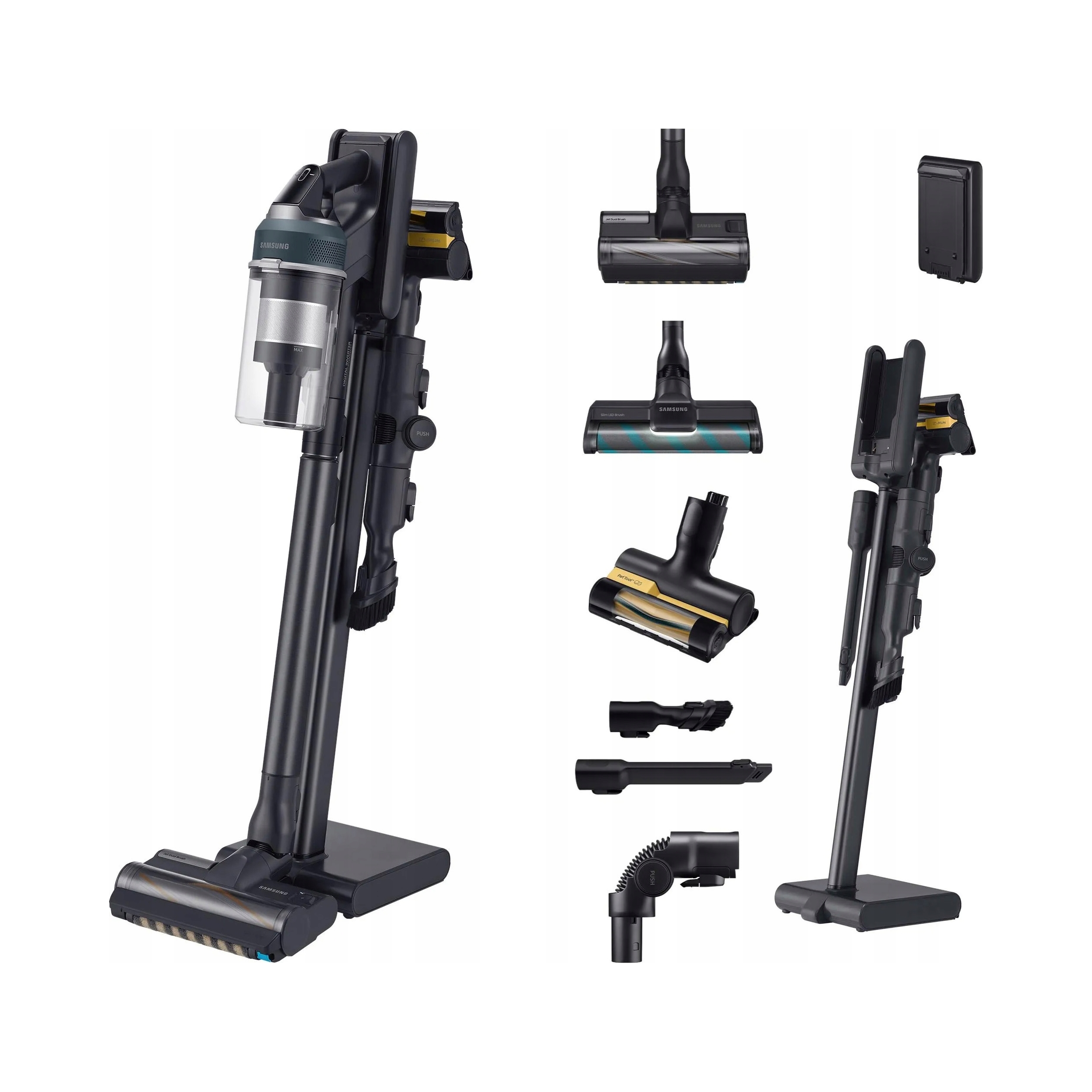 Odkurzacz pionowy Samsung VS20C9544TB/GE Jet 95 complete czarny
