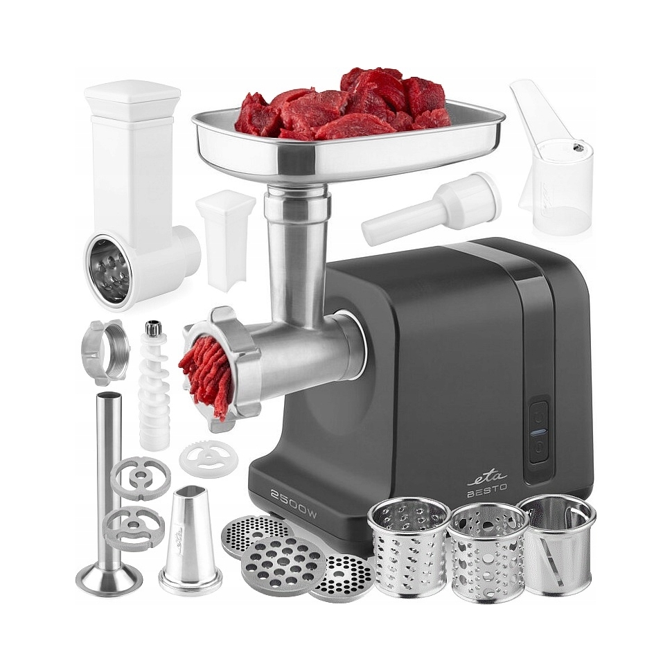 Mlýnek na maso, klobásy Eta Besto ETA607590000 s odšťavňovačem