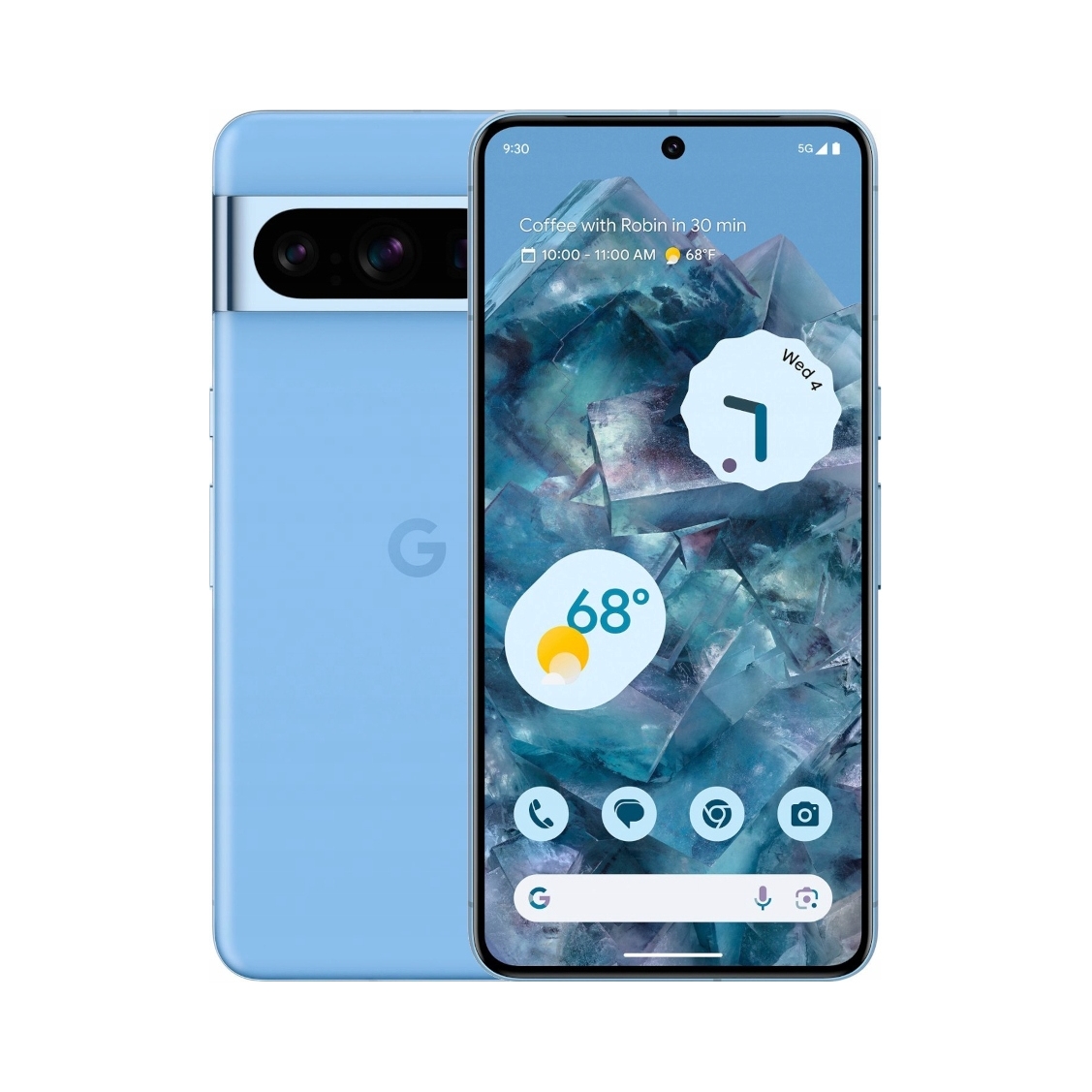 Google Pixel 8 Pro 5G Bay) modrý 12/128 Gb Nfc 5050 mAh 120 Hz