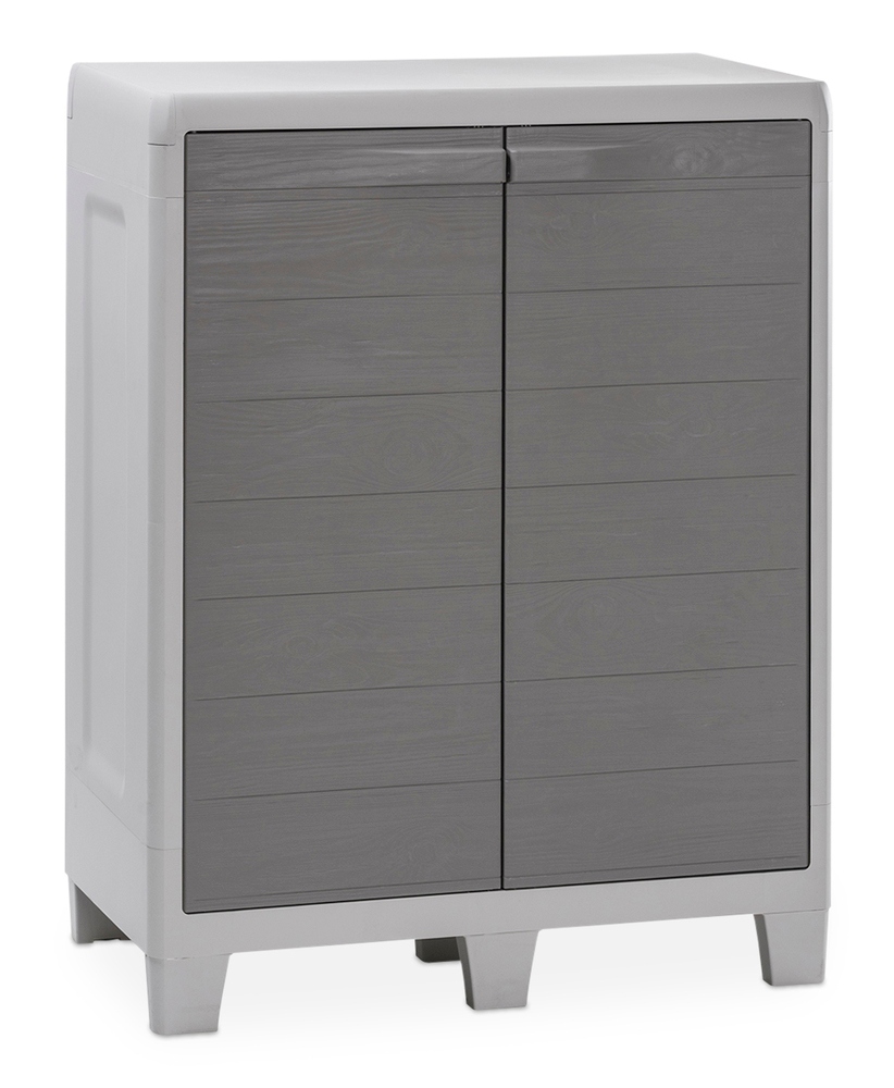 Toomax skrinka Woodys Low XL svetlosivá 075