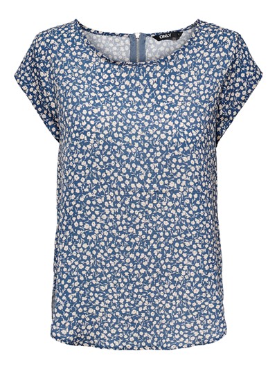 

Top damski Only Onlvic Ss Aop Top Noos Ptm r.40
