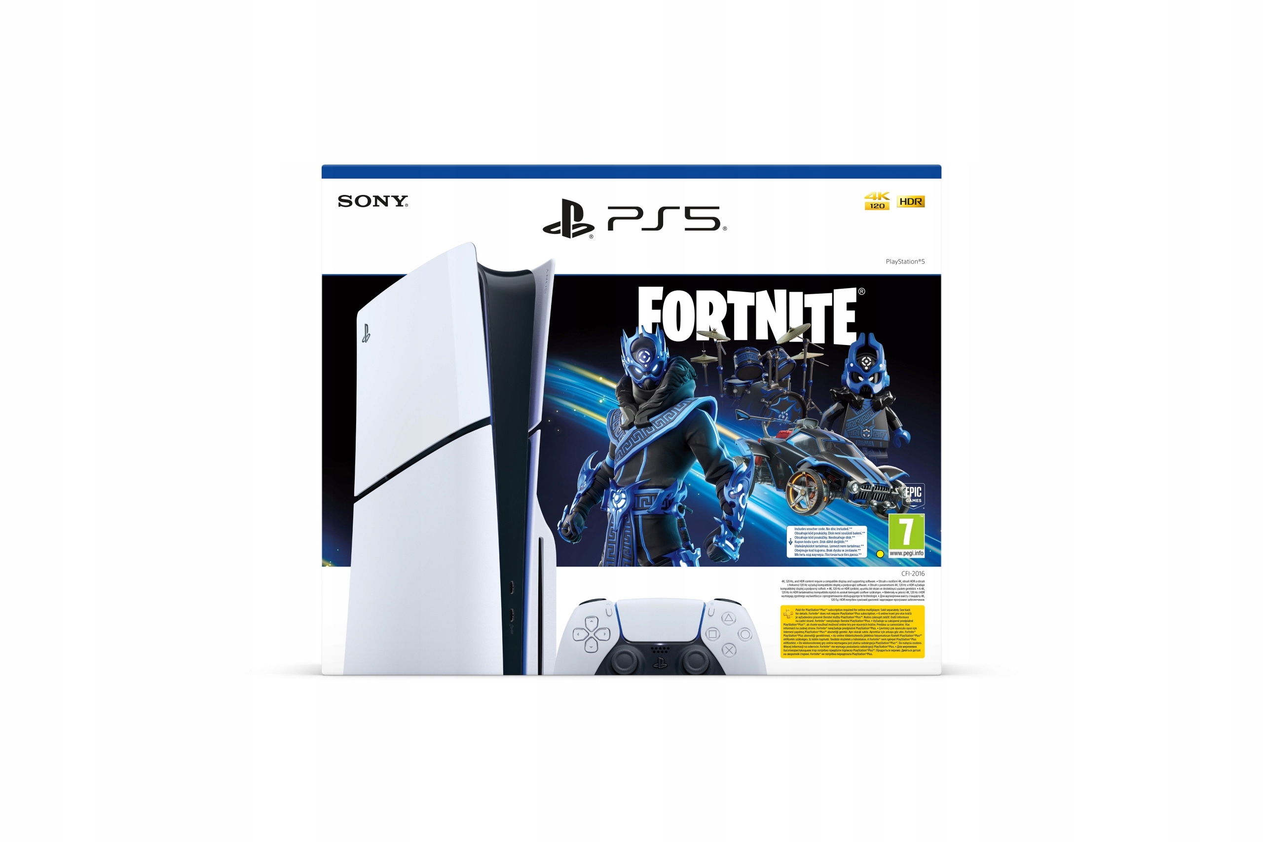 Konsola Sony PlayStation 5 D-Chassis (Slim) + Gra Fortnite Cobalt Star