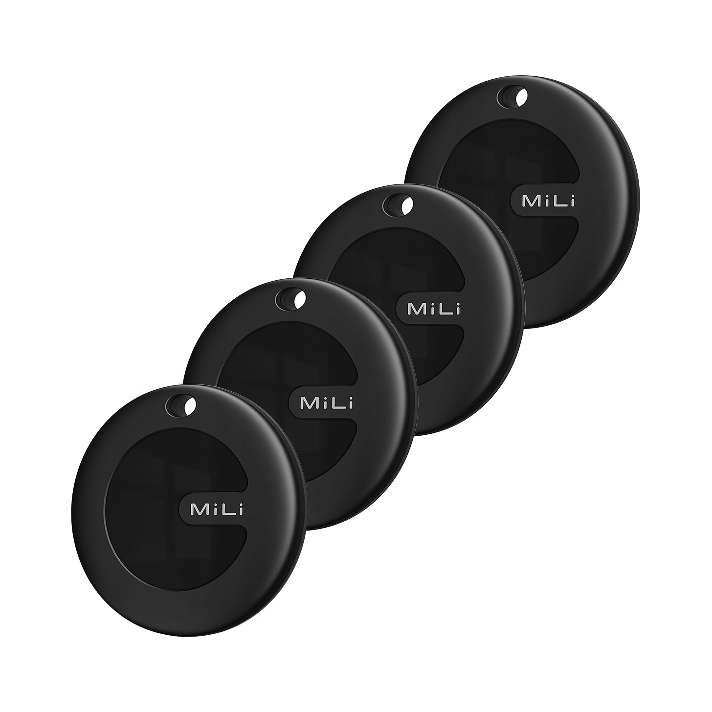 Lokalizator Gps MiLi MiTag czarny 4 szt. z wymienną baterią