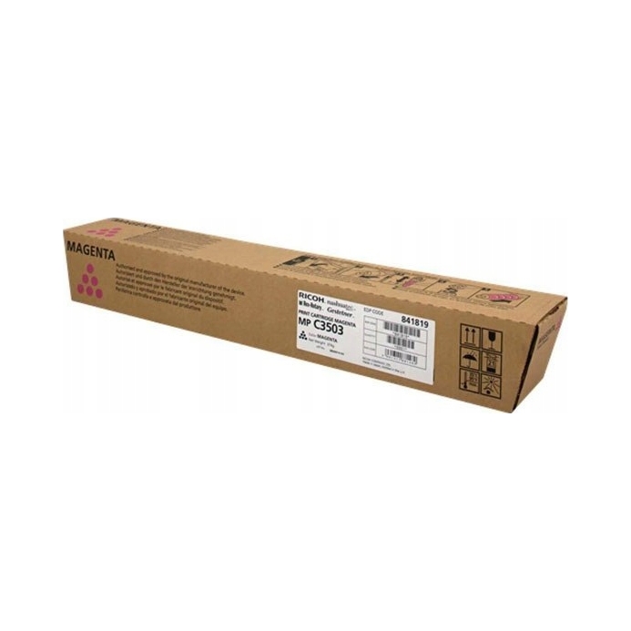 Originální toner Ricoh Mp C3503 841819 purpurový (magenta) Originál