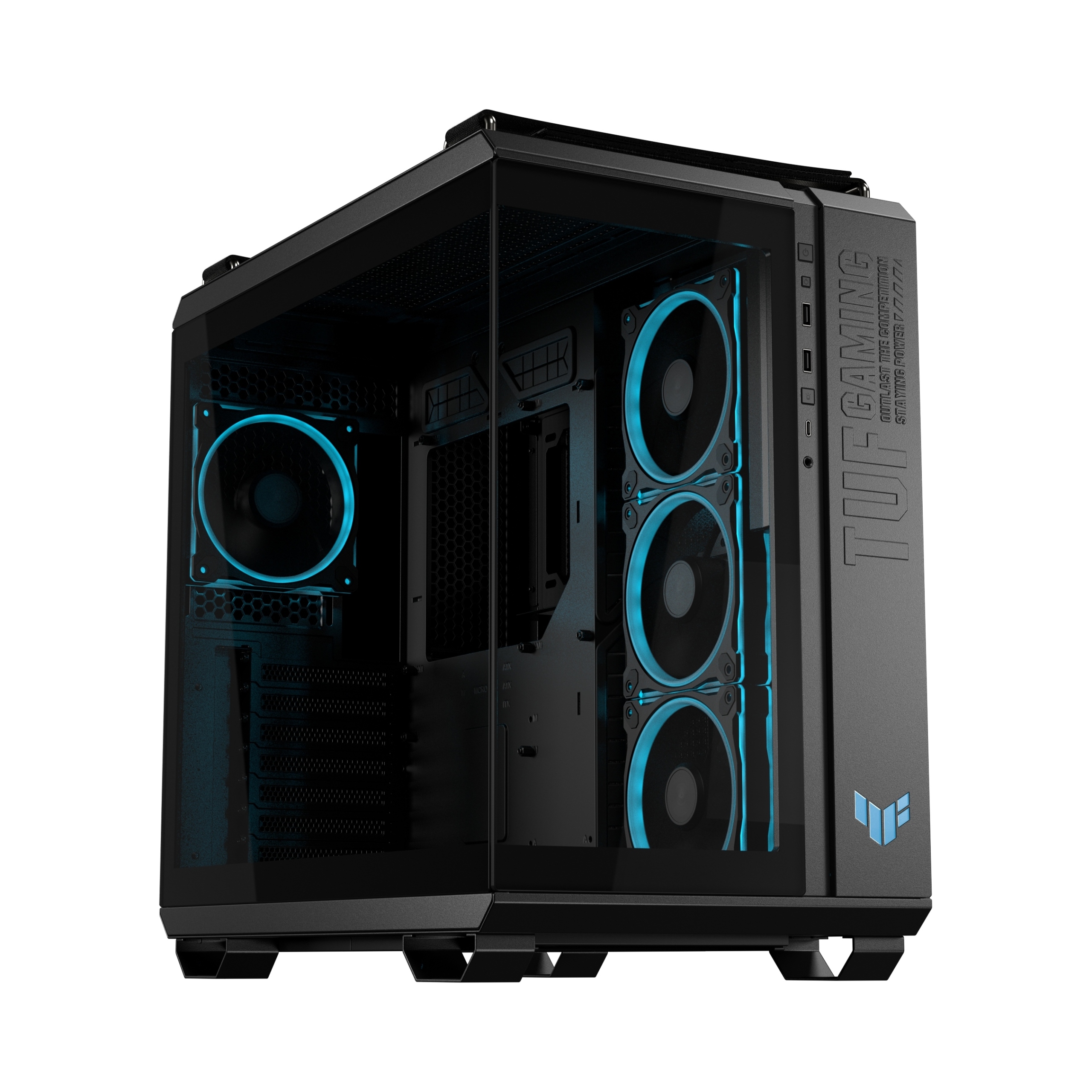 Počítačová Skriňa Asus Tuf Gaming GT502 Horizon Midi Tower, čierna