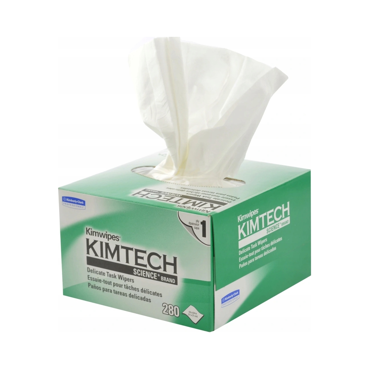 Kimtech pormentes törlőkendő optikai szálakhoz 280db Kimwipes IPA-hoz